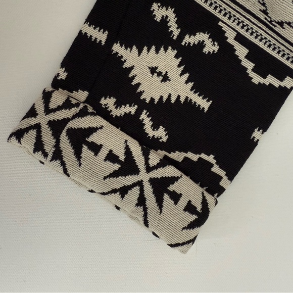 NWT RORY BECA Black Cream Silk Fringe Allover Patterned Jacket Size XS MSRP $220 - Picture 9 of 11